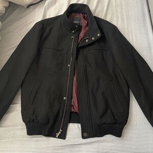 Men's Black Bomber Jacket